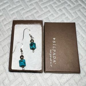 Silpada Sterling Silver Turquoise Earrings